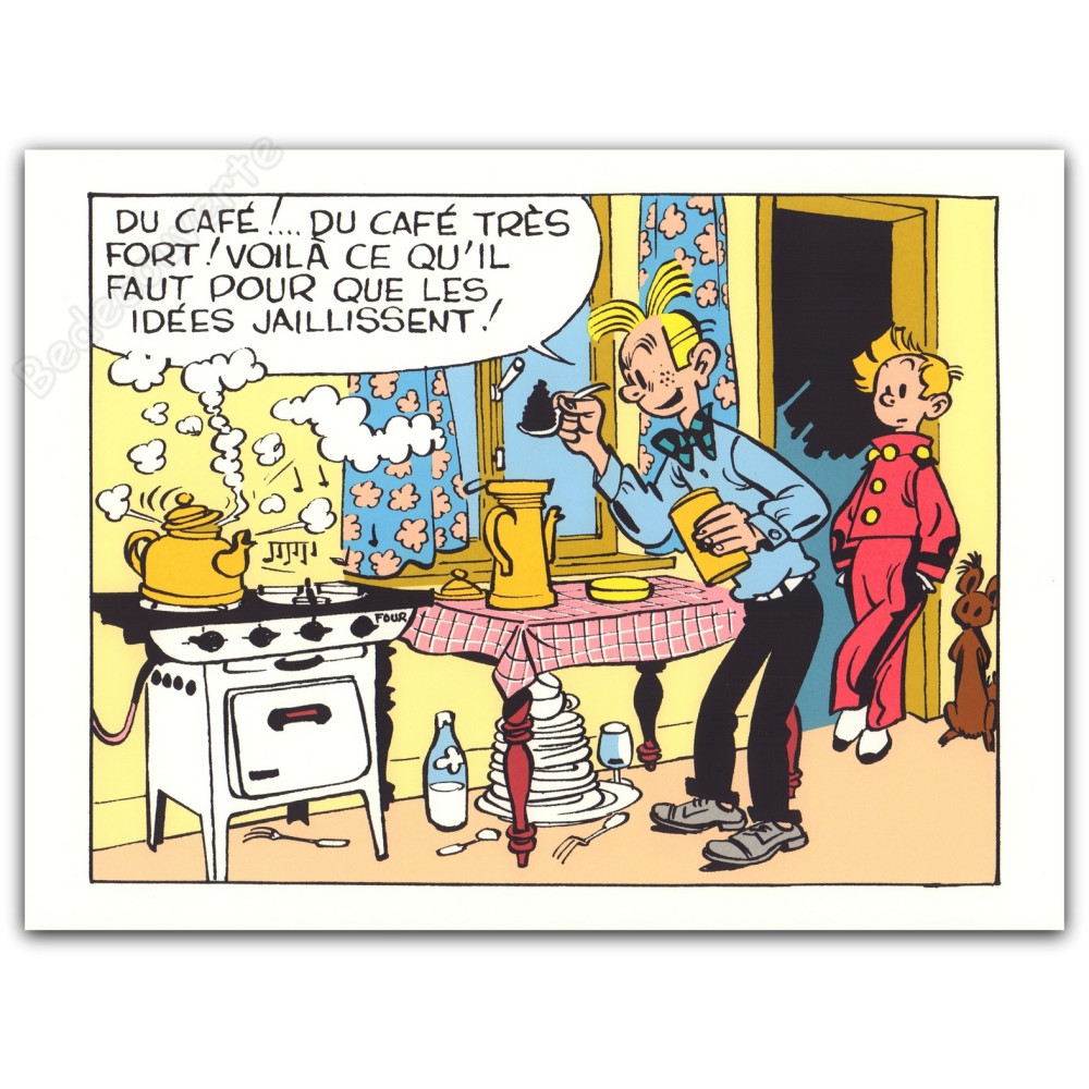 Franquin - Spirou et Fantasio Café Franquin - Spirou et Fantasio Café