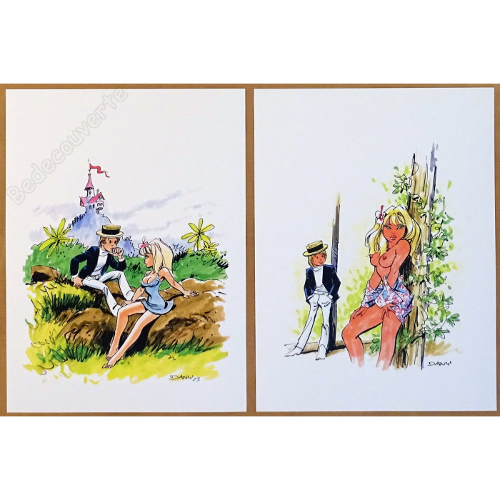 Dany - Portfolio Il était 7 fois n°34 + Dédicace n°69/77
