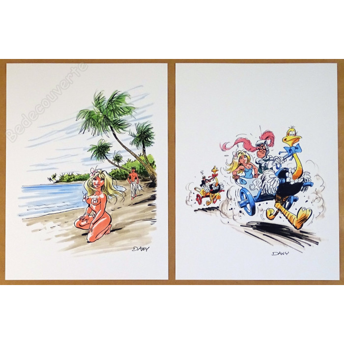 Dany - Portfolio Il était 7 fois n°34 + Dédicace n°69/77