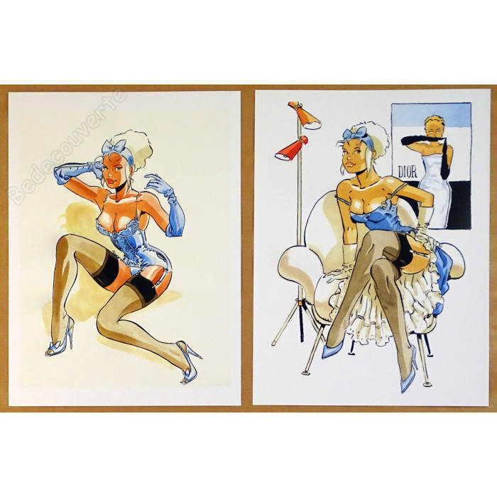 Meynet - Portfolio Il était 7 fois n°32 + Dédicace n°20/77