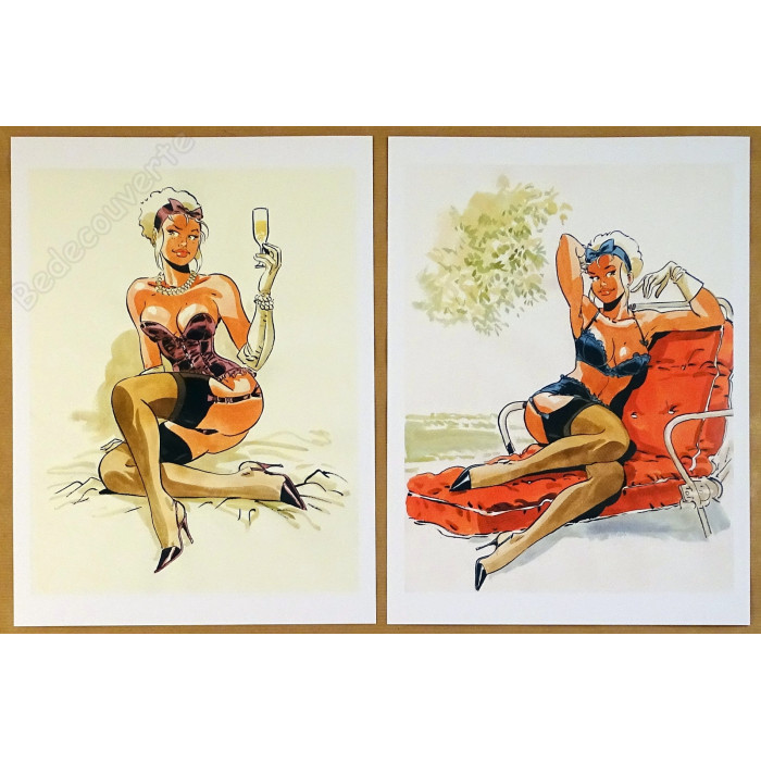 Meynet - Portfolio Il était 7 fois n°32 + Dédicace n°19/77