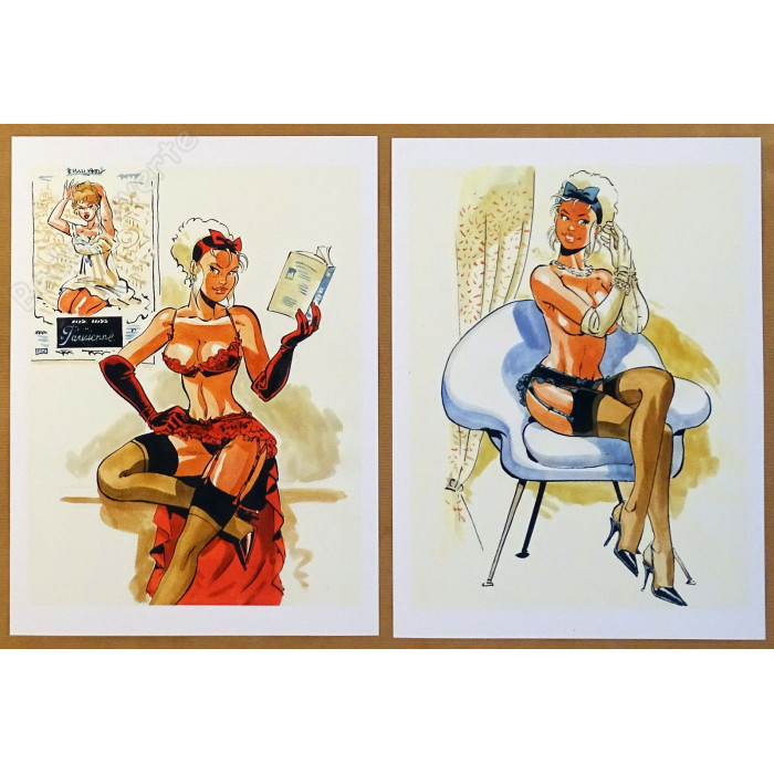 Meynet - Portfolio Il était 7 fois n°32 + Dédicace n°16/77
