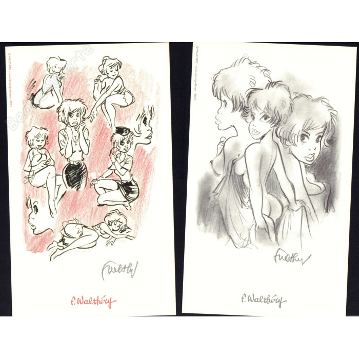 Walthéry - Artbook 69 by F. Walthéry Version 35 exemplaires + Dédicace 32/35