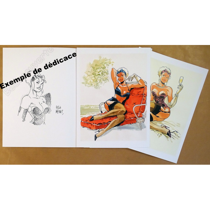 Meynet - Portfolio Il était 7 fois n°32 + Dédicace