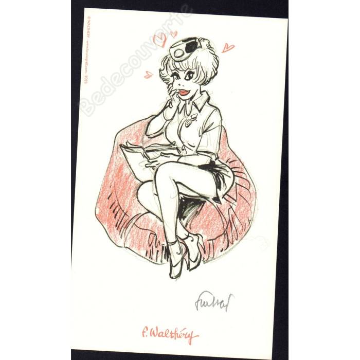 Walthéry - Artbook 69 by F. Walthéry Version Rose