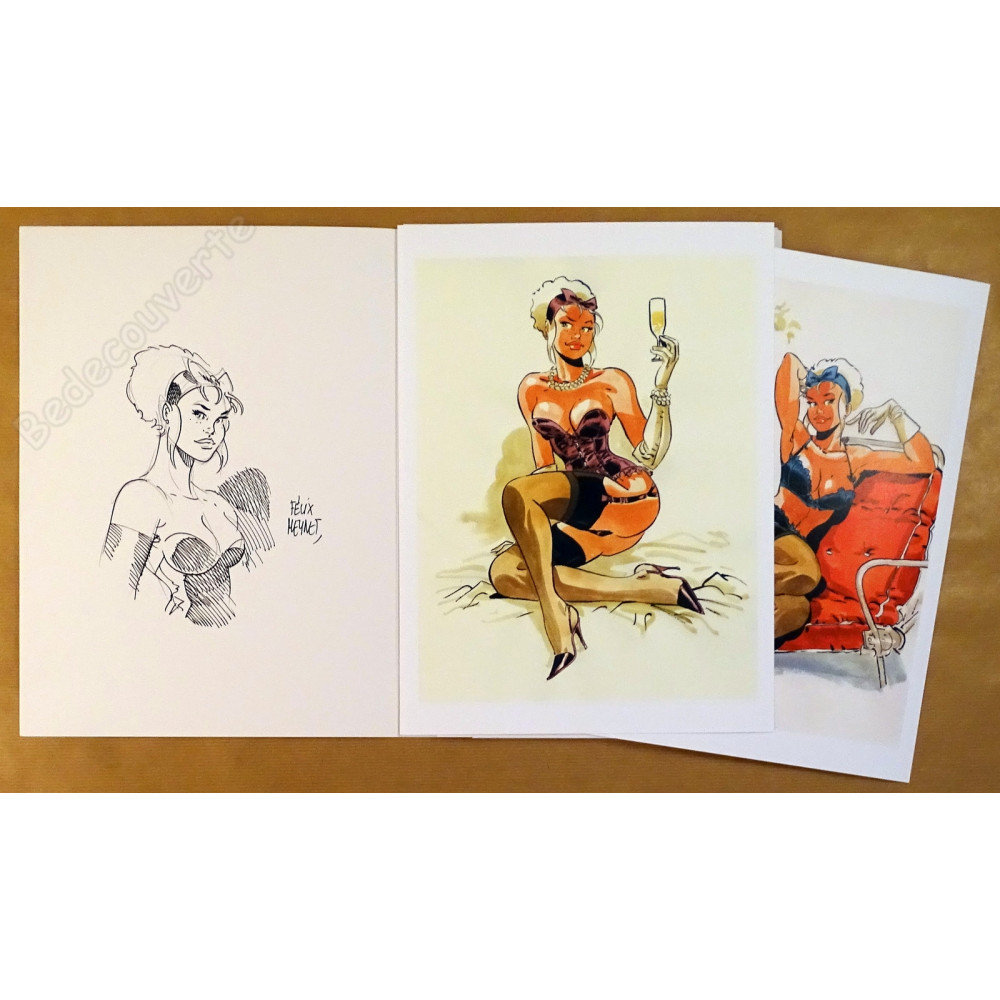 Meynet - Portfolio Il était 7 fois n°32 + Dédicace n°39/77