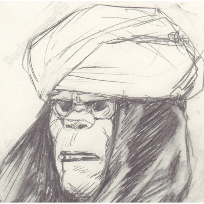 Liberatore Tanino - Dessin Original Portrait RanXerox 04