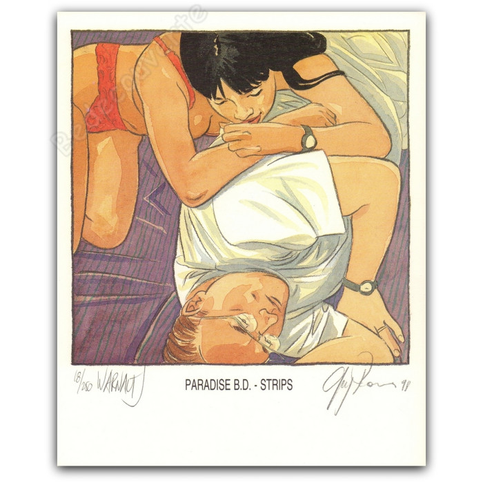 Warnauts Raives - La contorsionniste Paradise BD