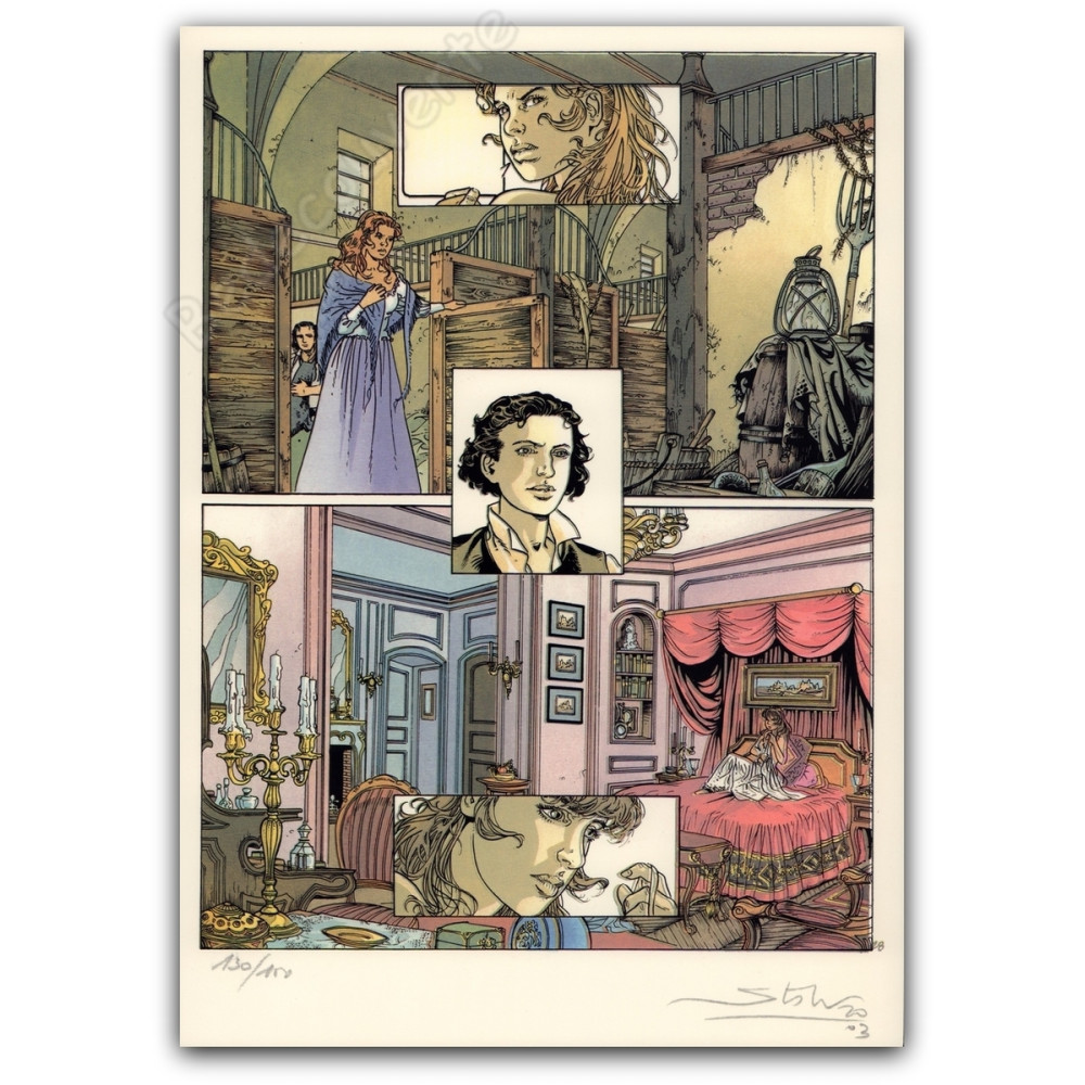 Stalner - Le fer et le feu Ex-libris avec celluloïde Stalner - Le fer et le feu Ex-libris avec celluloïde