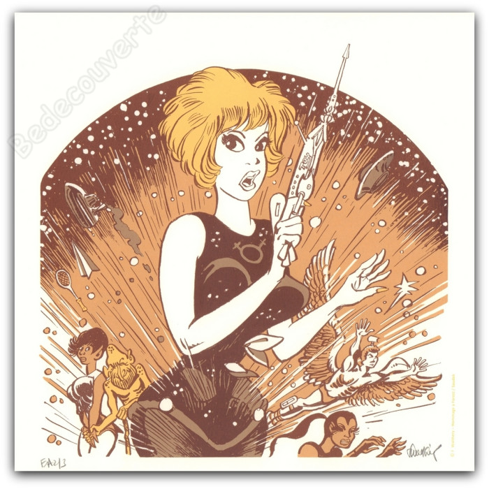 Walthéry - Natacha Hommage à Forest Variante