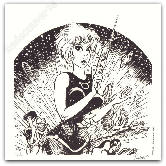 Walthéry - Natacha Hommage à Forest NB