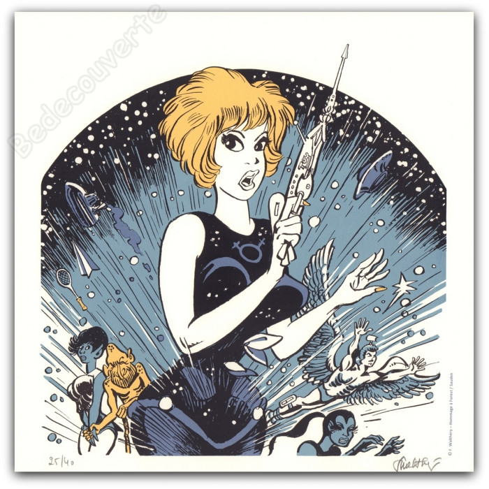 Walthéry - Natacha Hommage à Forest