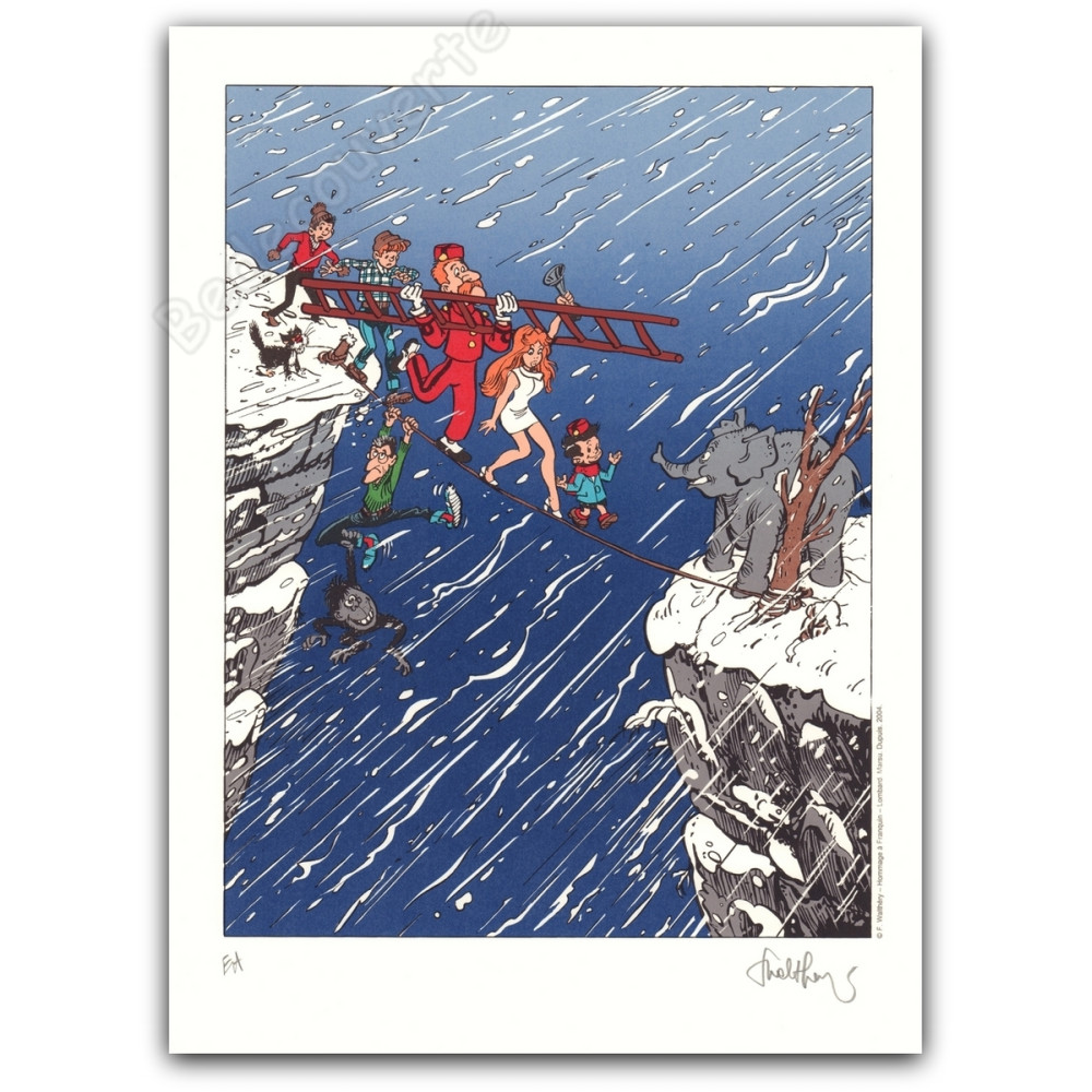 Walthéry - Hommage à Franquin Walthéry - Hommage à Franquin