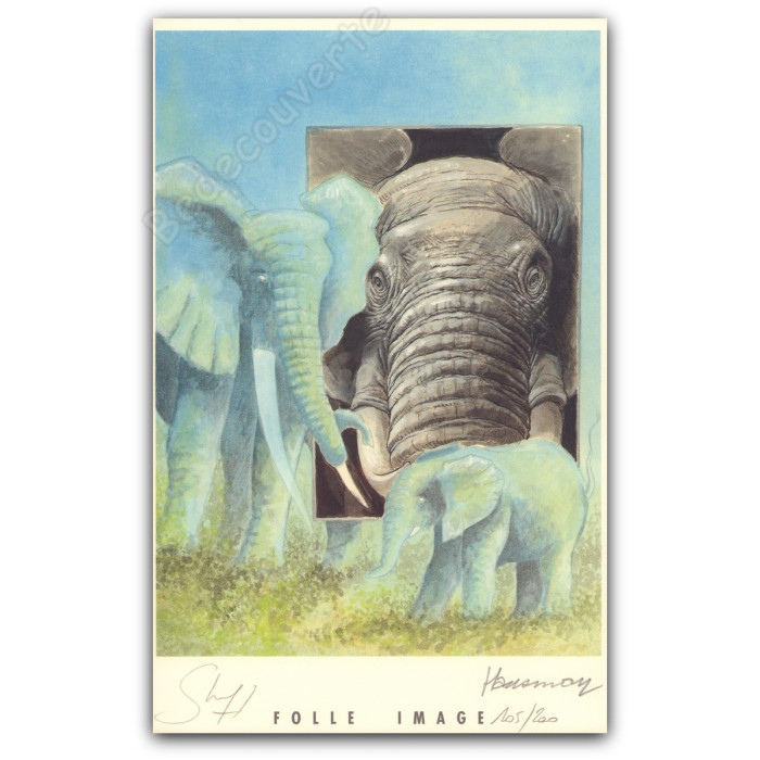 Hausman - Les Faiseurs de nuées Eléphants Folle Image