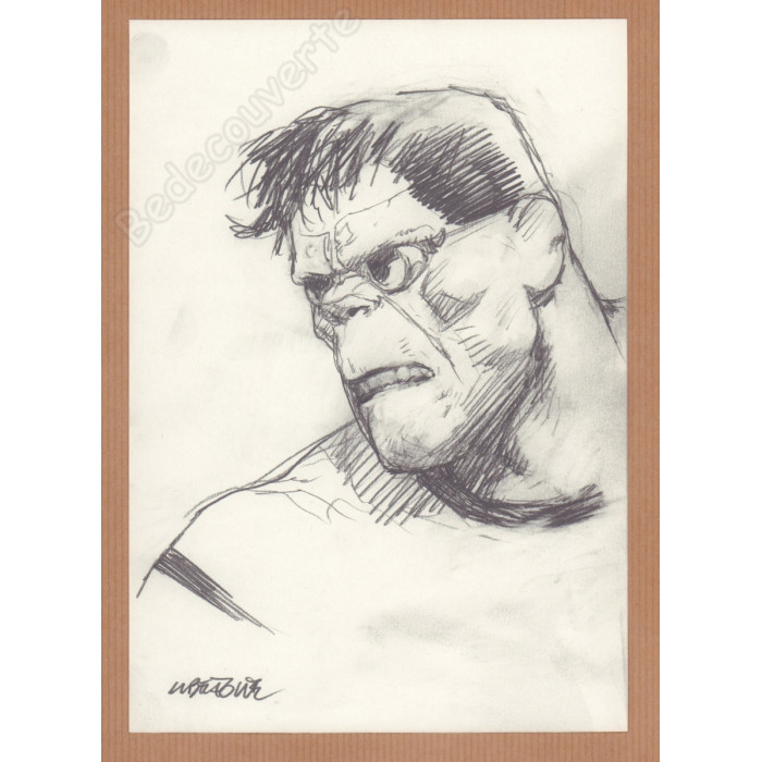 Liberatore Tanino - Dessin Original Portrait RanXerox 04