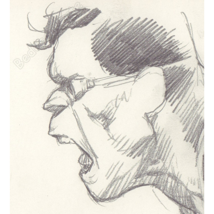 Liberatore Tanino - Dessin Original Portrait RanXerox 06