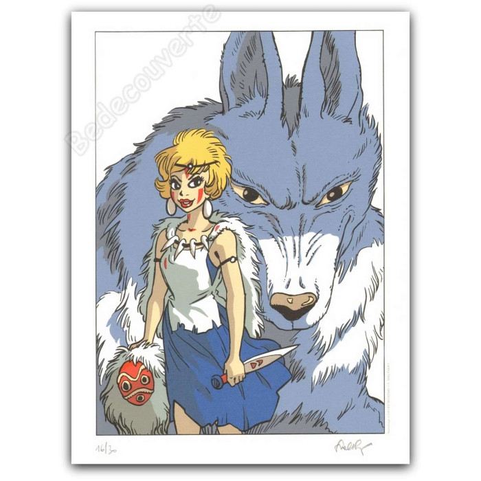 Walthéry - Natacha Hommage à Hayao Miyazaki
