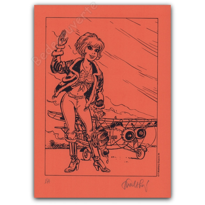Walthéry - Natacha et l'avion Rouge