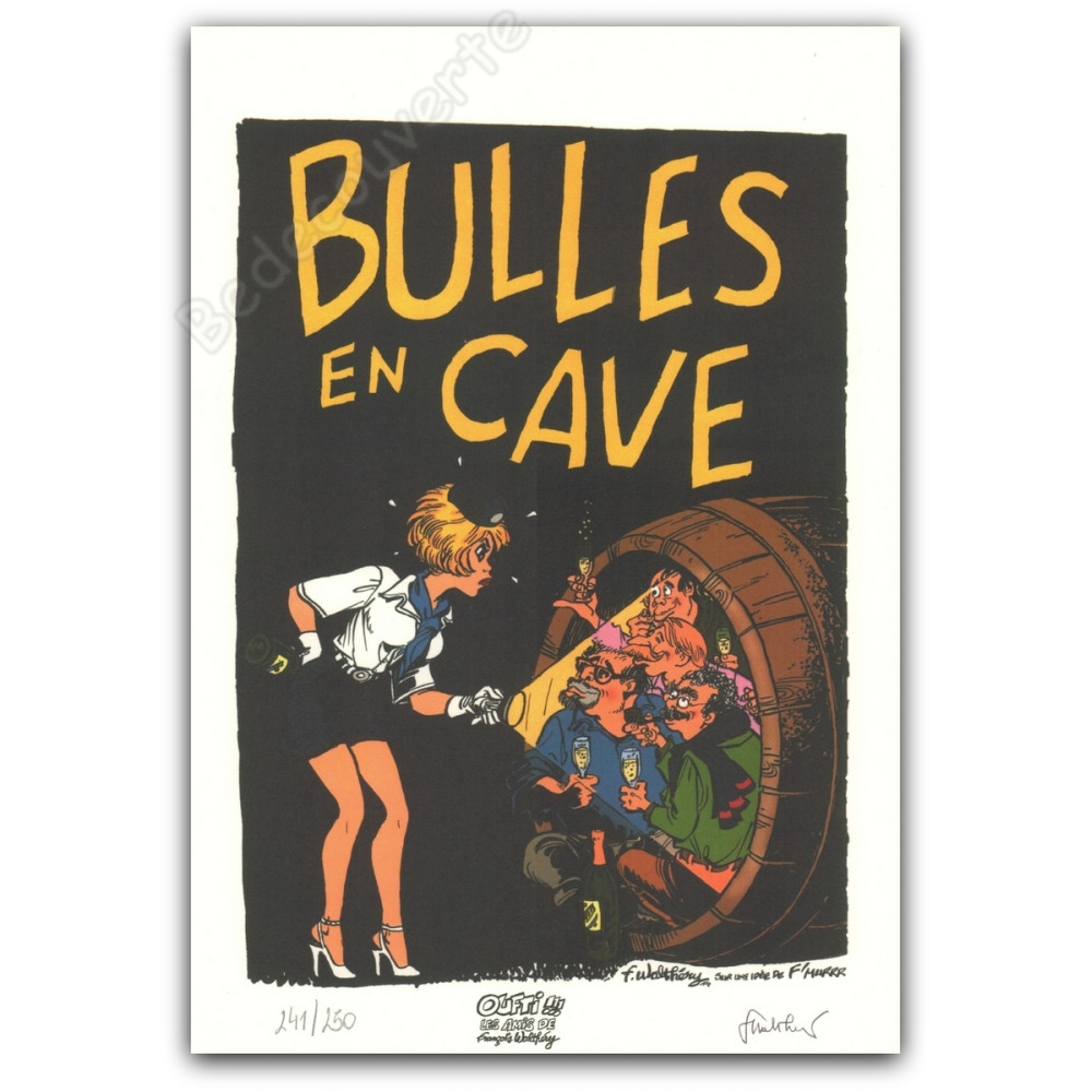 Walthéry - Natacha Bulles en cave Walthéry - Natacha Bulles en cave
