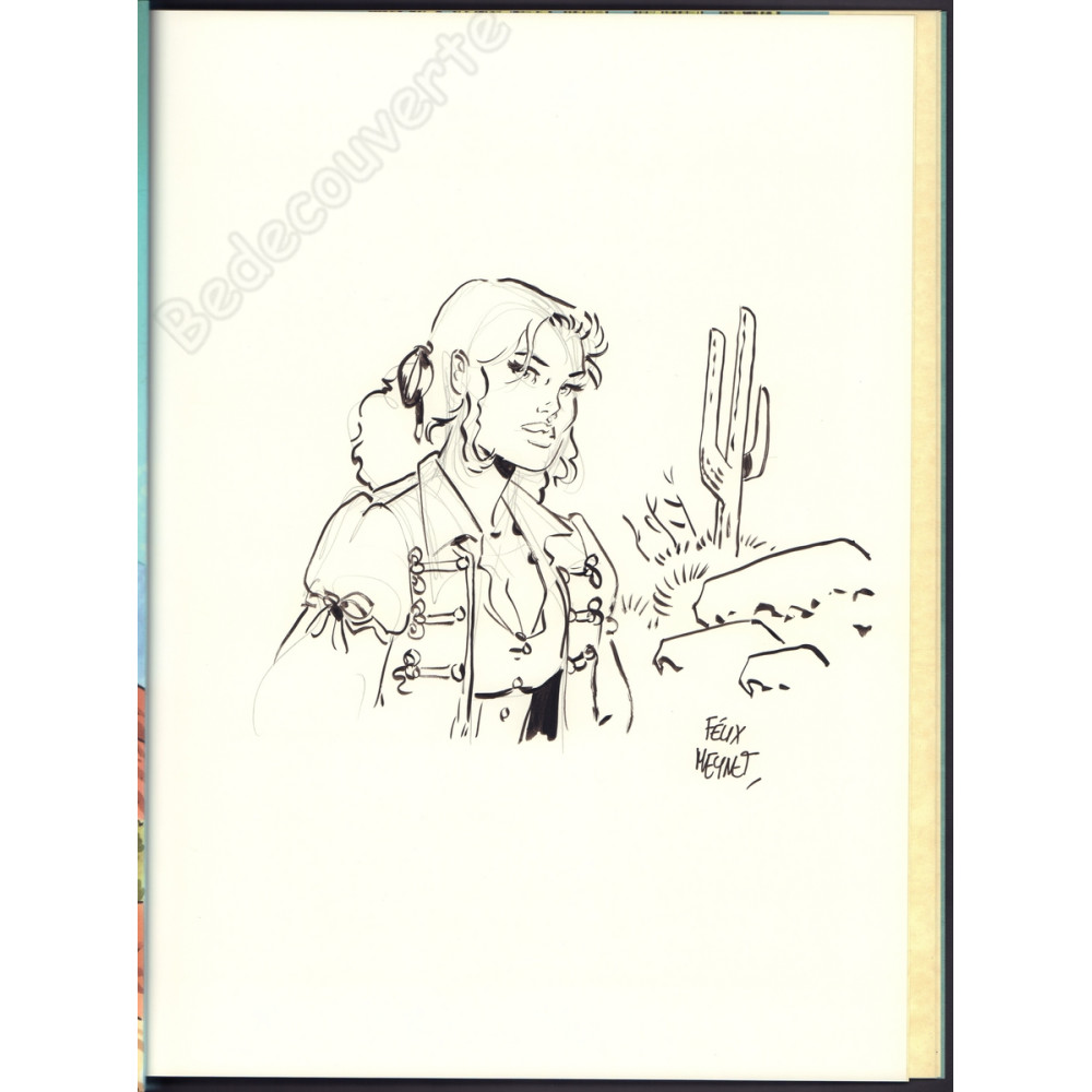 Meynet - Tirage de Luxe Sauvage 2 Dans les griffes de Salm-Salm + Dédicace Meynet - Tirage de Luxe Sauvage 2 Dans les griffes de Salm-Salm + Dédicace
