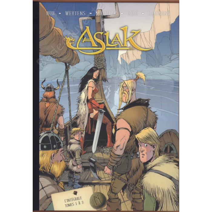 Michalak - Aslak Intégrale des tomes 1,2 et 3 Tirage de luxe Version 1 + Dédicace