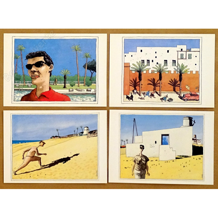 Loustal - Portfolio Zenata Plage