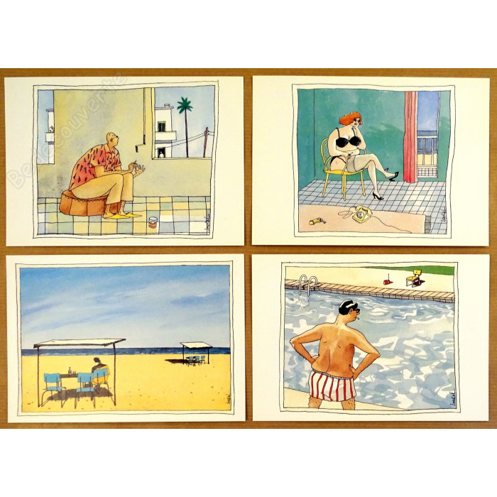 Loustal - Portfolio Zenata Plage