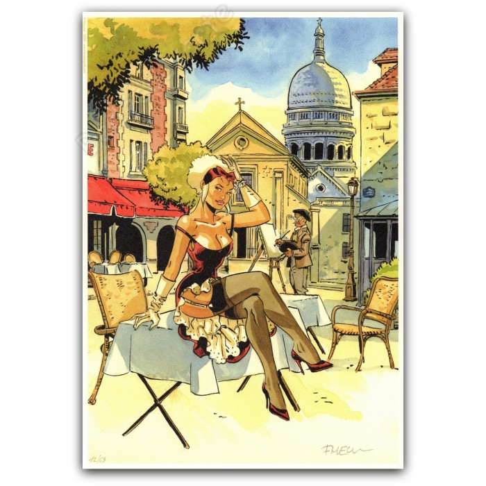 Meynet - Pin-up Mirabelle à Paris Montmartre 2025