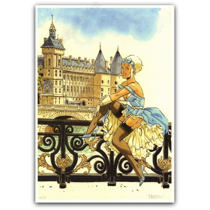 Meynet - Pin-up Mirabelle à Paris Palais de la Cité 2025