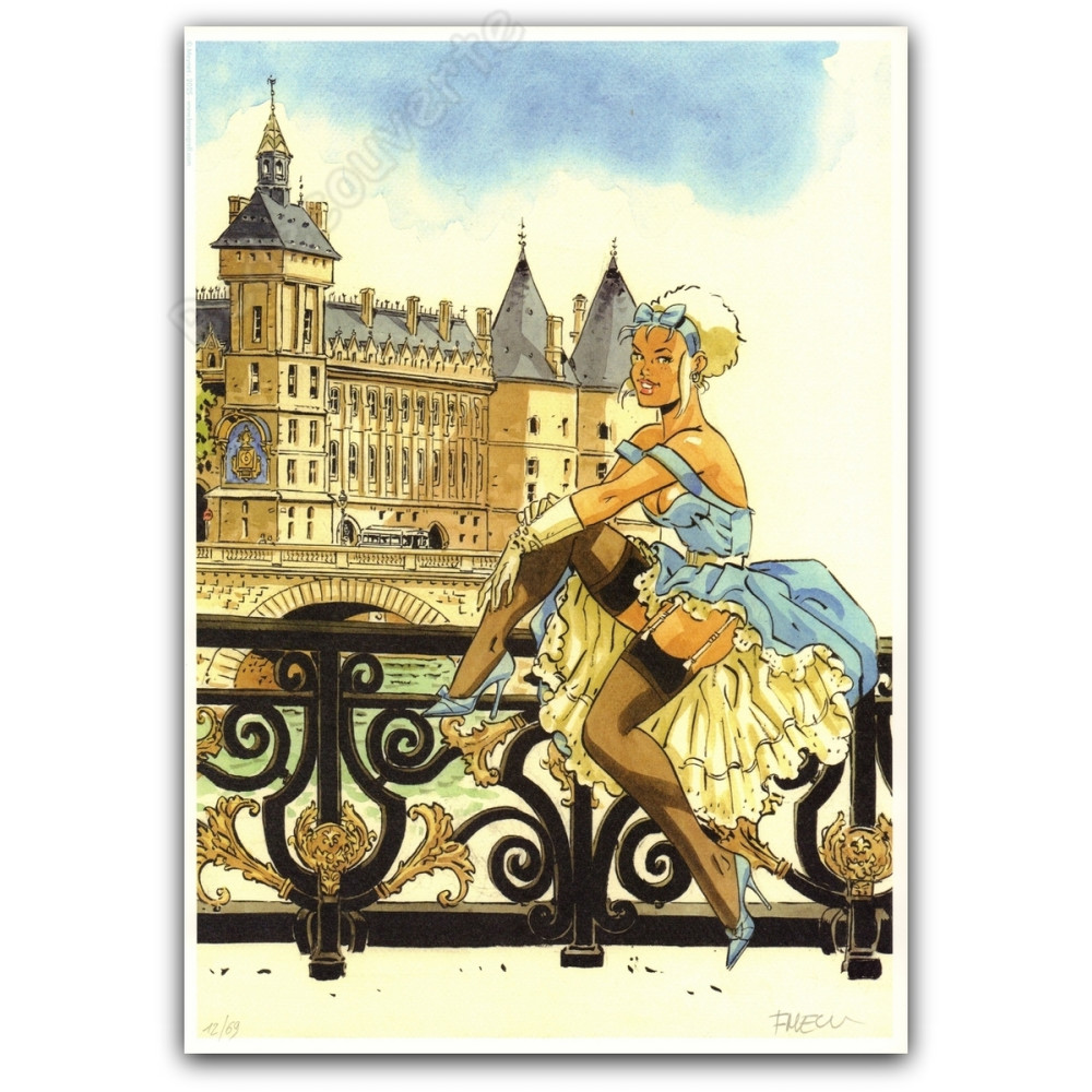 Meynet - Pin-up Mirabelle à Paris Palais de la Cité 2025 Meynet - Pin-up Mirabelle à Paris Palais de la Cité 2025