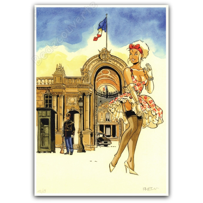 Meynet - Pin-up Mirabelle à Paris Palais de l'Elysée 2025