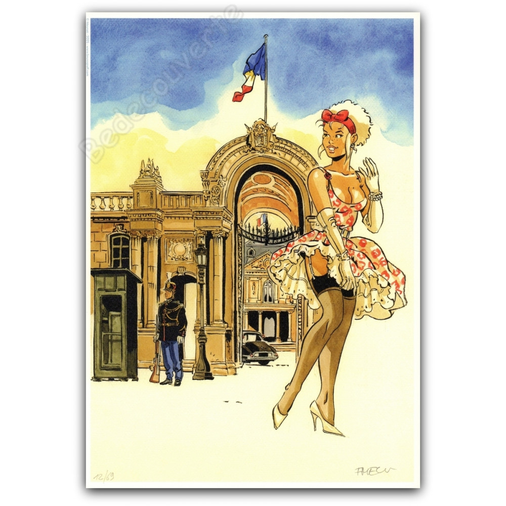 Meynet - Pin-up Mirabelle à Paris Palais de l'Elysée 2025 Meynet - Pin-up Mirabelle à Paris Palais de l'Elysée 2025