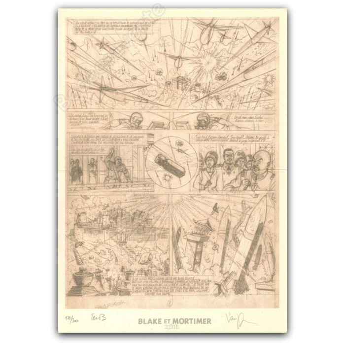 Berserik - Van Dongen Blake et Mortimer La Vallée des Immortels