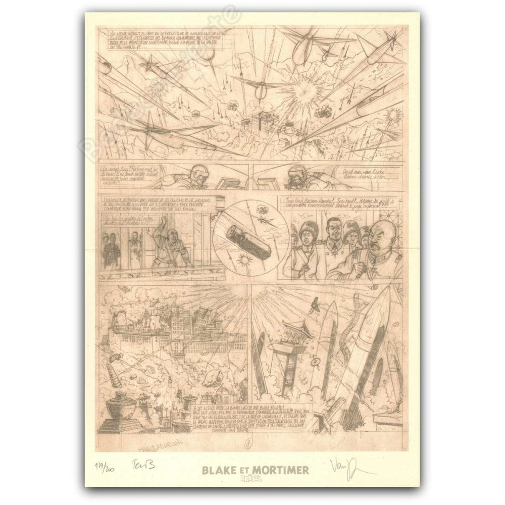 Berserik - Van Dongen Blake et Mortimer La Vallée des Immortels Berserik - Van Dongen Blake et Mortimer La Vallée des Immortels
