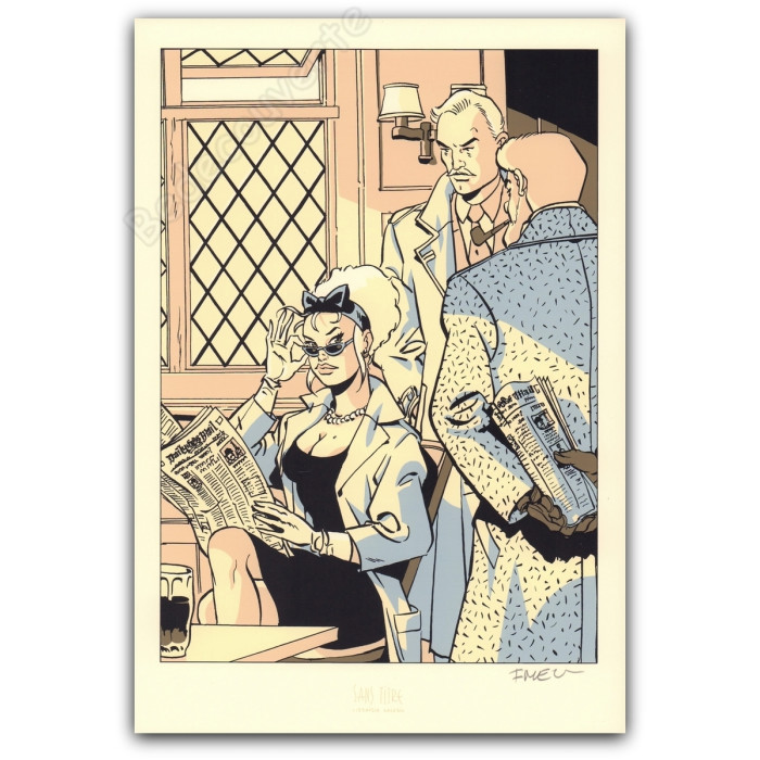 Meynet - Hommage à Blake et Mortimer Sans Titre