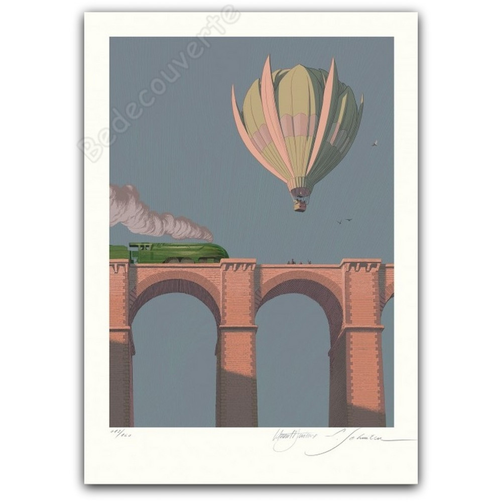 François Schuiten - Laurent Durieux Envie de ralentir variante