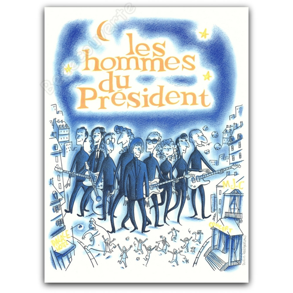 Dupuy-Berberian - Les hommes du Président