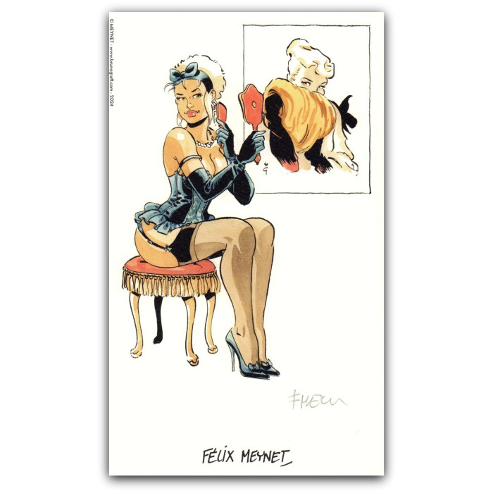 Meynet - Artbook 69 by Félix Meynet Version Brune Limitée à 69 exemplaires + Dédicace n°25/69