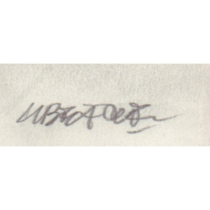 Liberatore Tanino - Dessin Original Portrait RanXerox 08