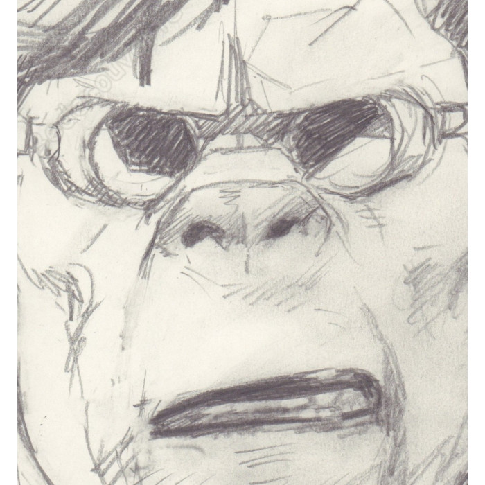 Liberatore Tanino - Dessin Original Portrait RanXerox 08