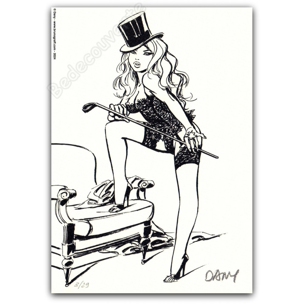 Dany - Pin-up 03 Dentelles de Jarretelles 2024