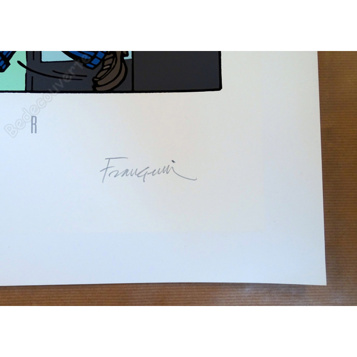 Franquin - Spirou et Fantasio La Quick Super Archives Internationales 1986