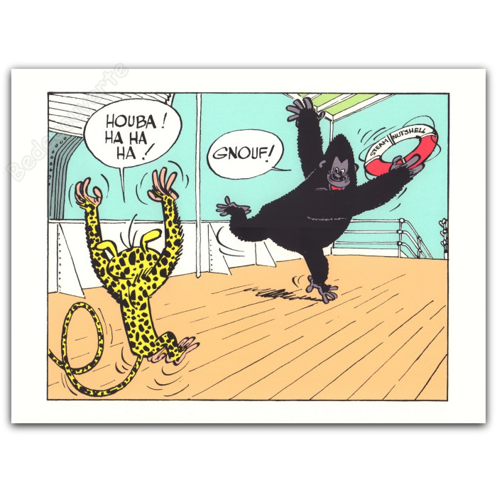 Franquin - Le Marsupilami Le bateau