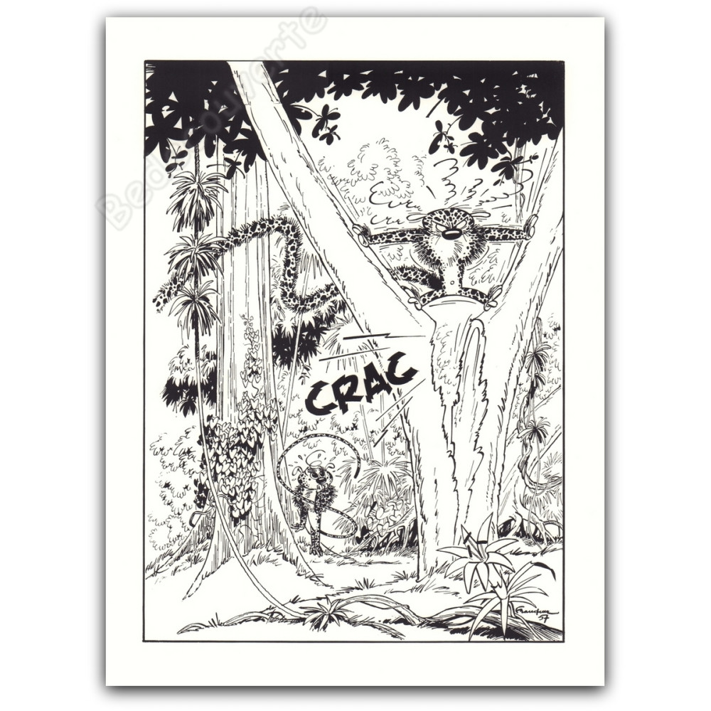 Franquin - Le Marsupilami en colère