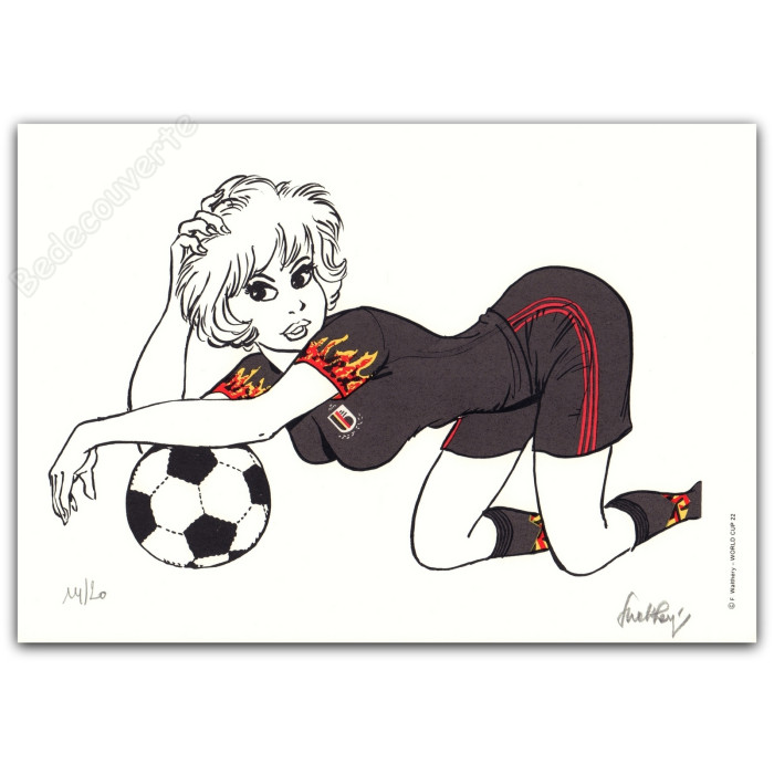 Walthéry - Natacha Football 2022 Noir 02