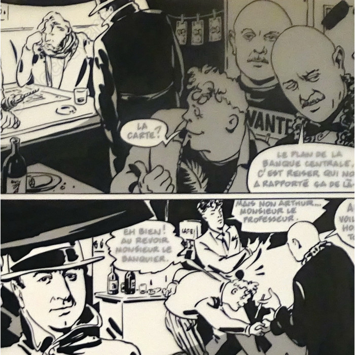 Varenne Alex - Planche originale 7 L'affaire Landscape