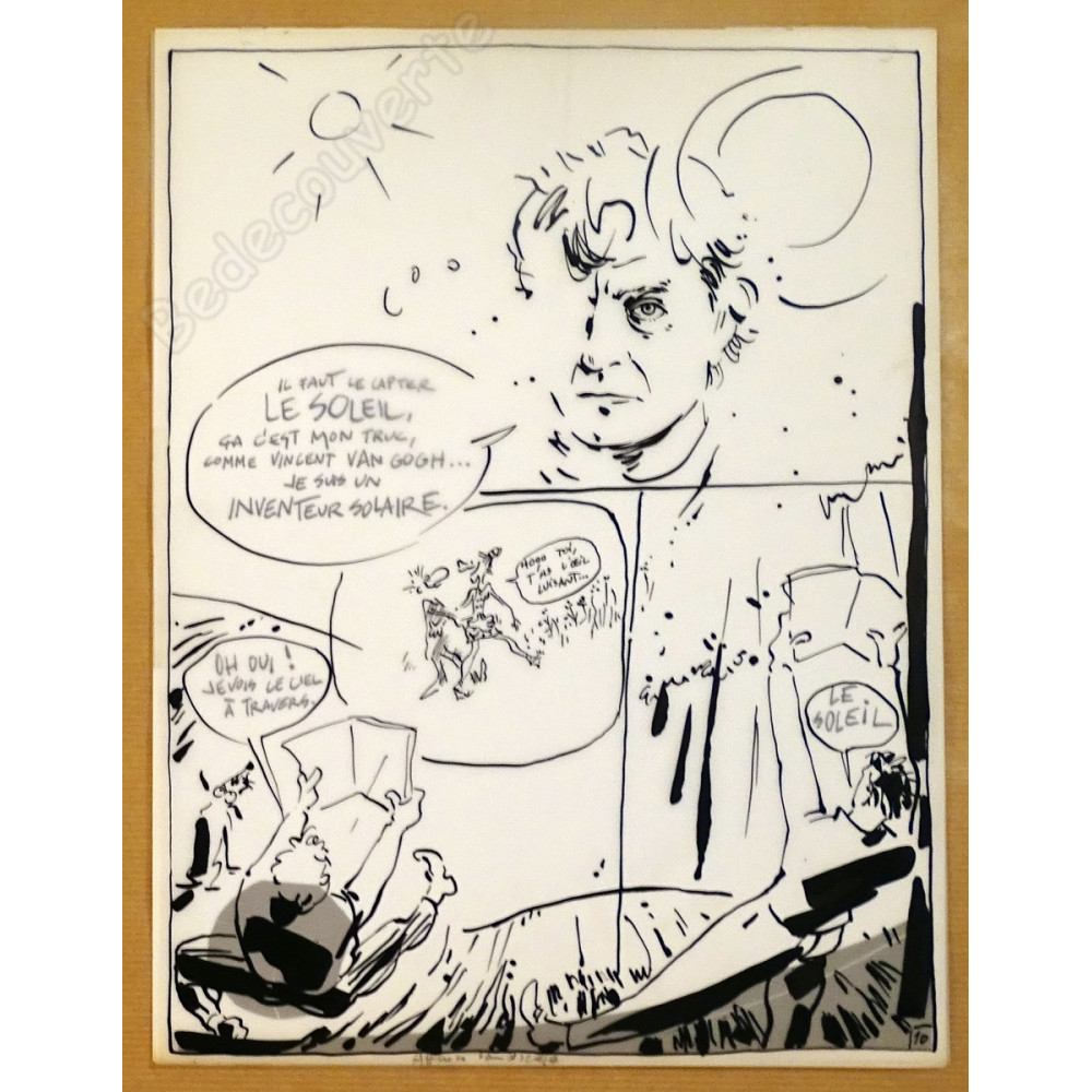 Varenne Alex - Planche originale 10 L'affaire Landscape