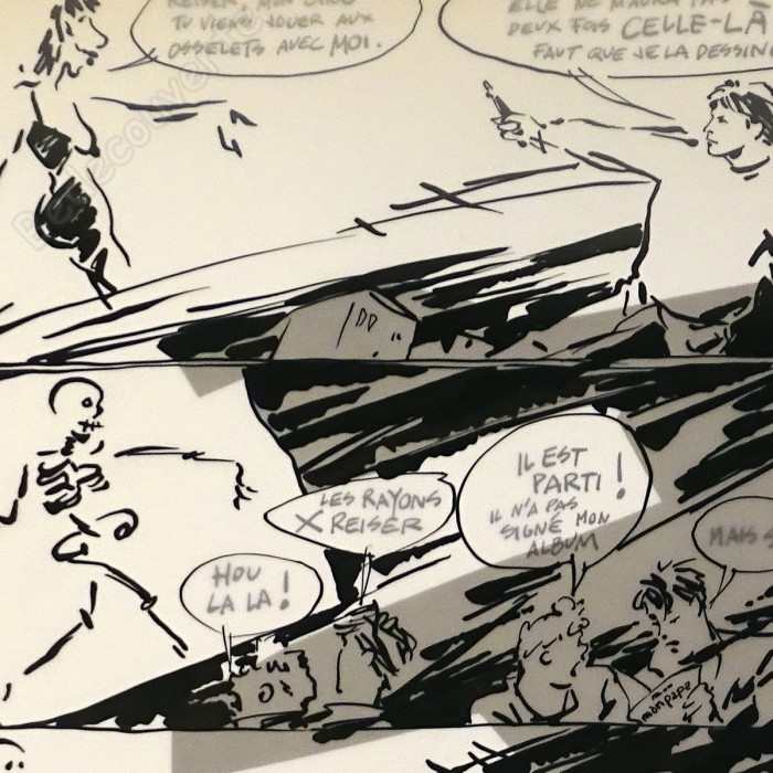 Varenne Alex - Planche originale 11 L'affaire Landscape