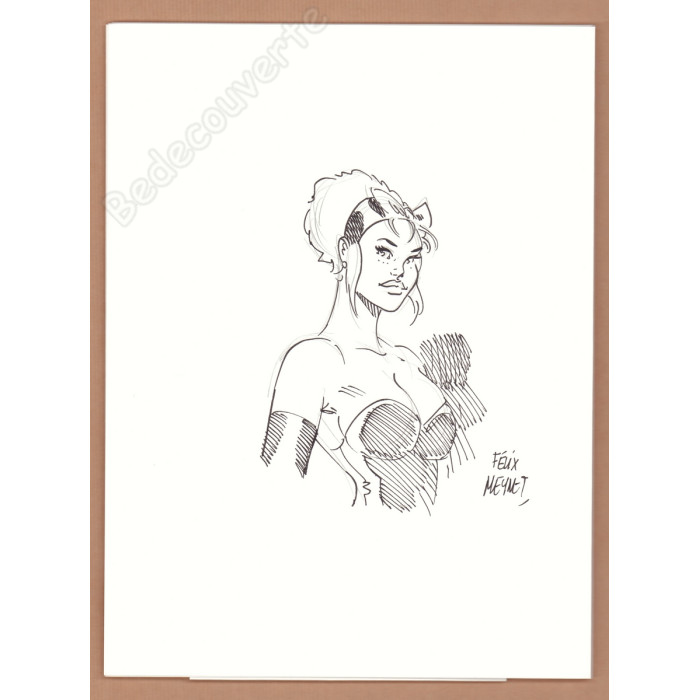 Meynet - Portfolio Il était 7 fois n°32 + Dédicace n°35/77
