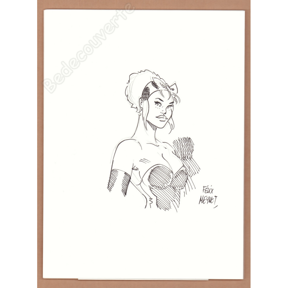 Meynet - Portfolio Il était 7 fois n°32 + Dédicace n°35/77